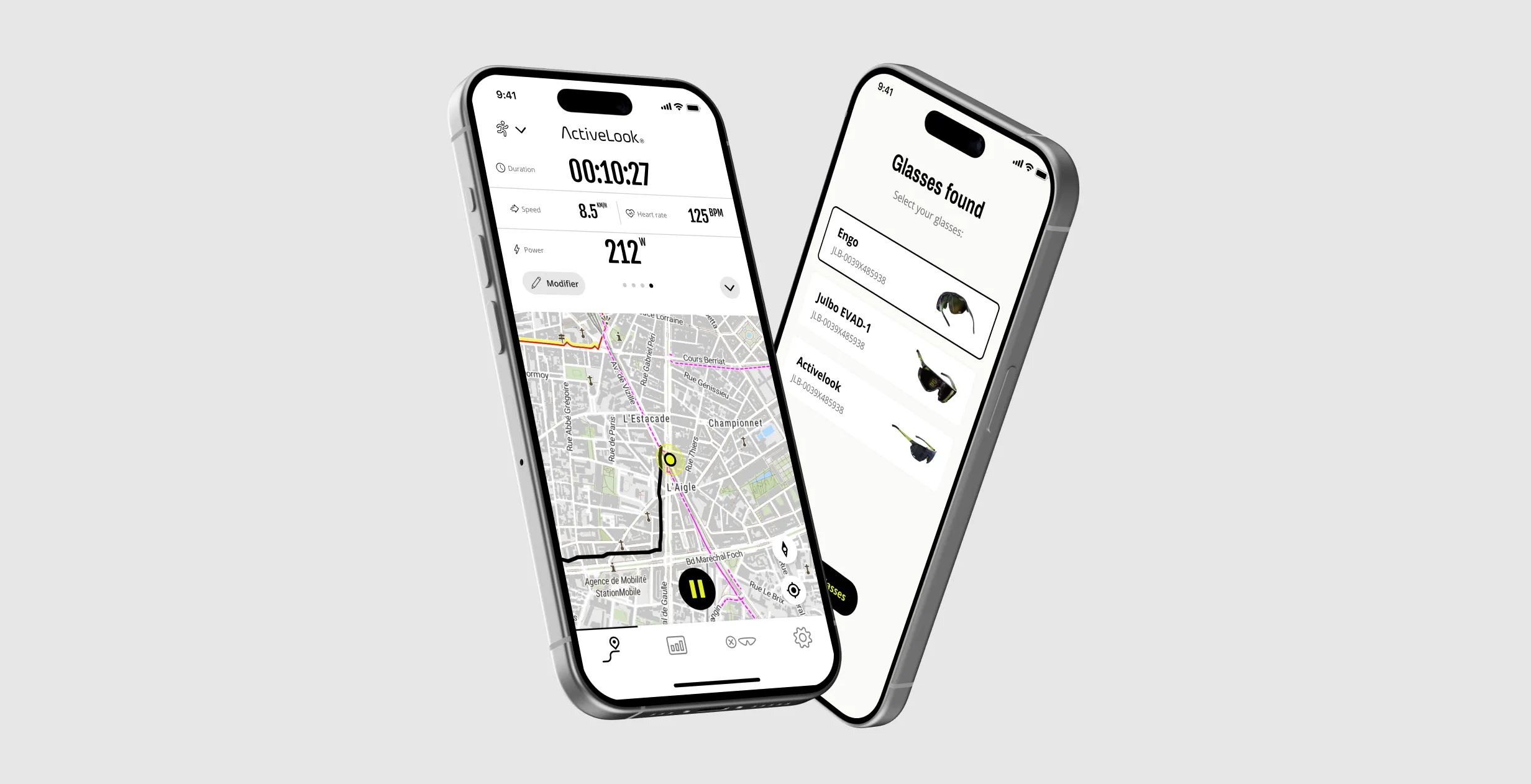 ActiveLook App Screenshots