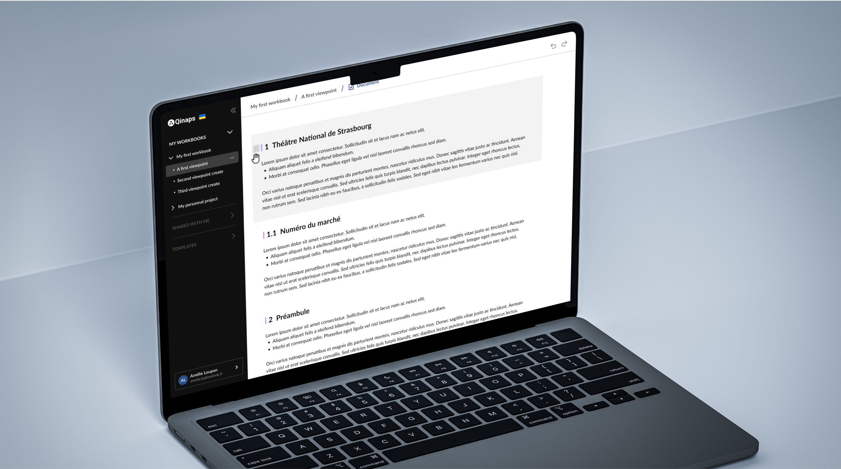 Qinaps - Gestion de projet